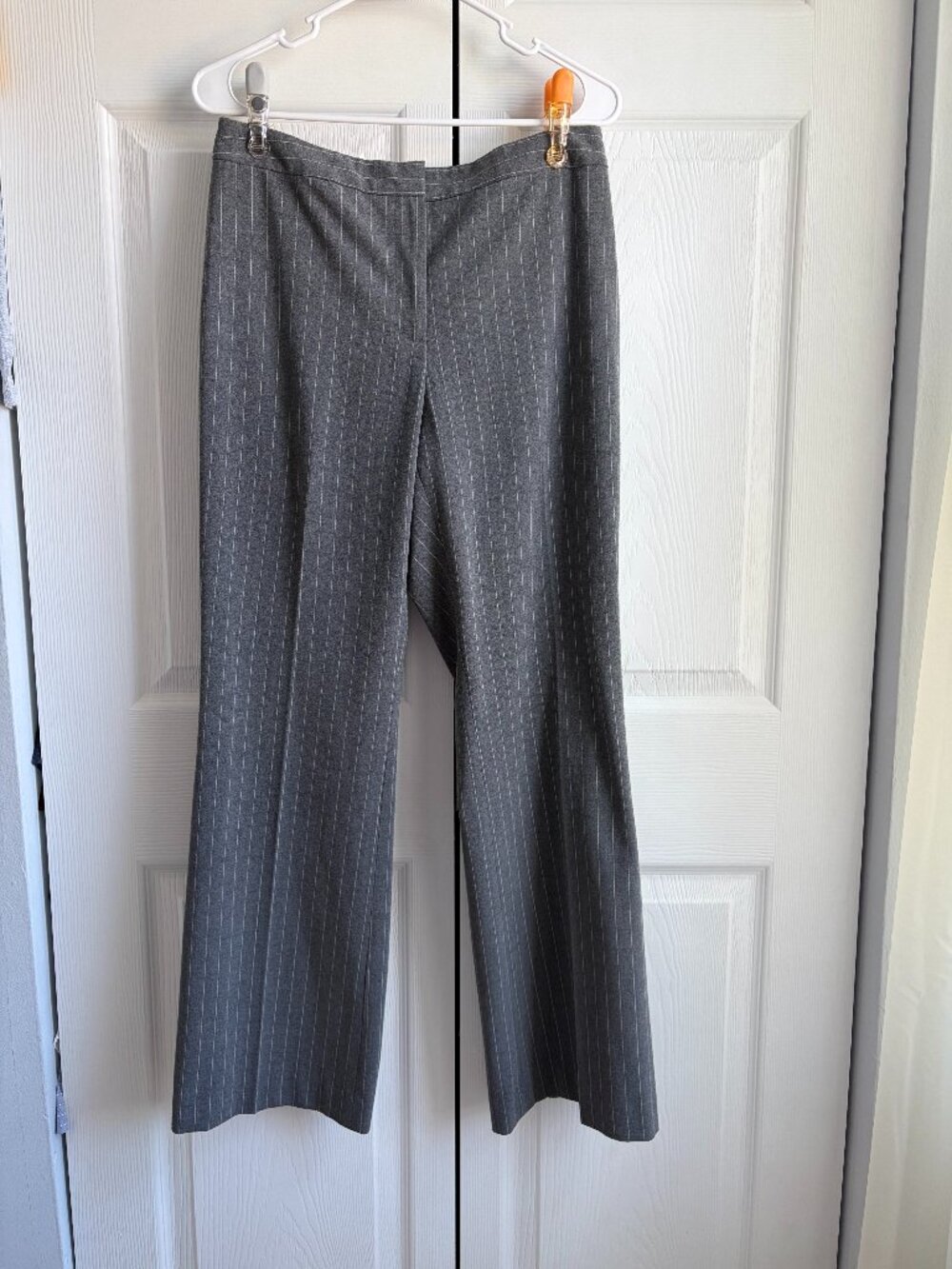 Open Edit Grey Striped Pants - Size 8